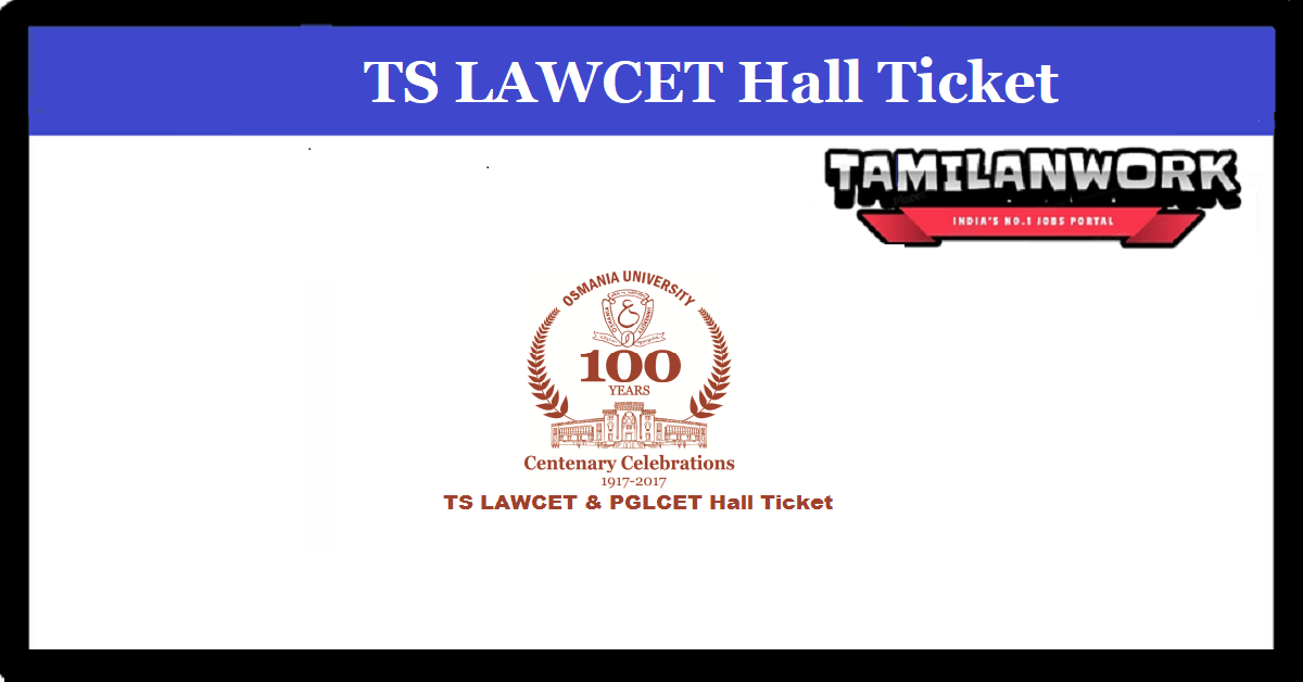 TS LAWCET Hall Ticket 2024