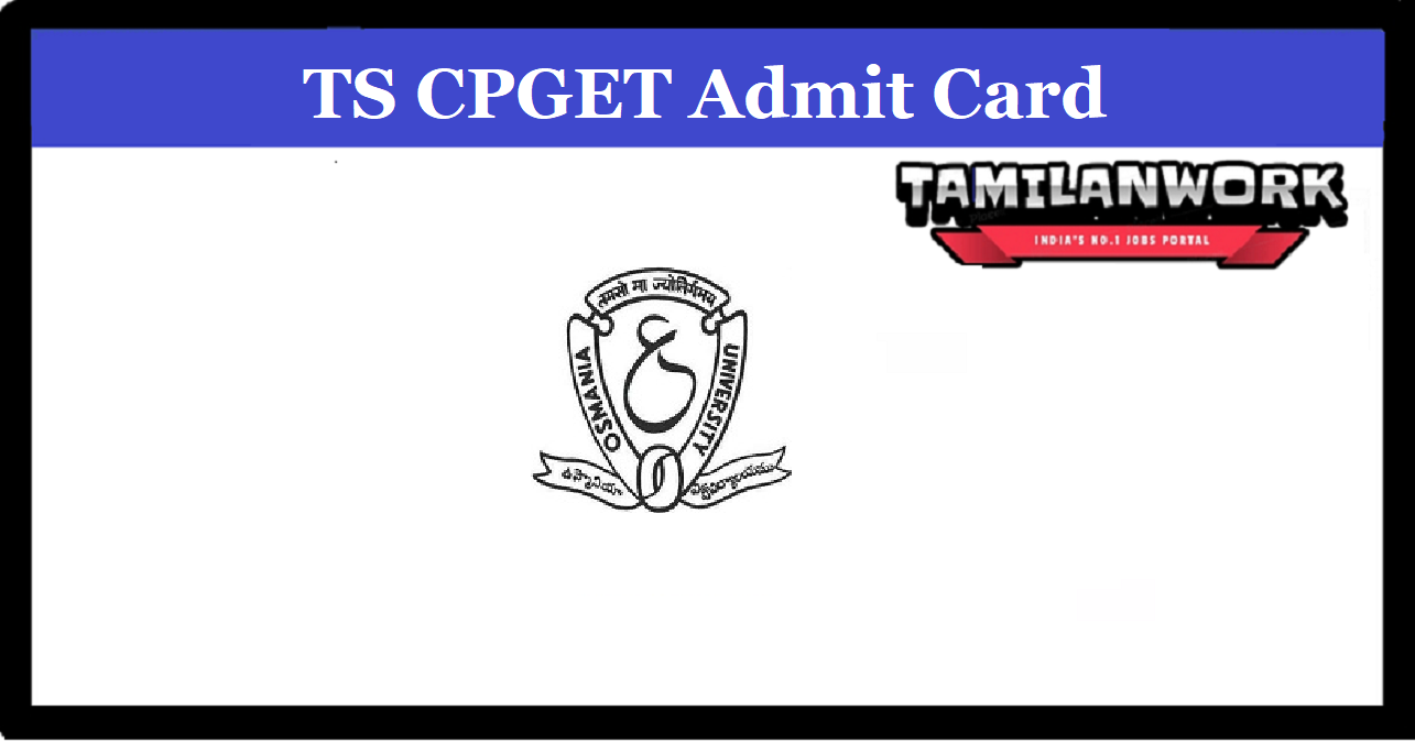 TS CPGET Admit Card
