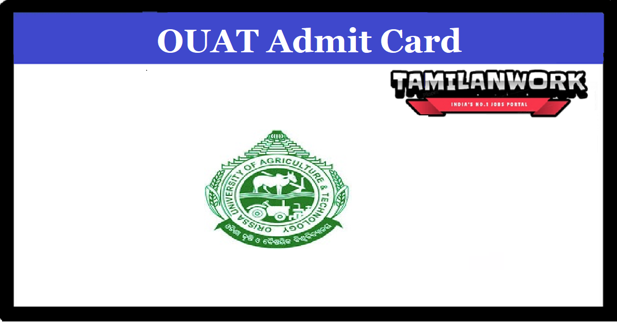 OUAT UG Entrance Admit Card