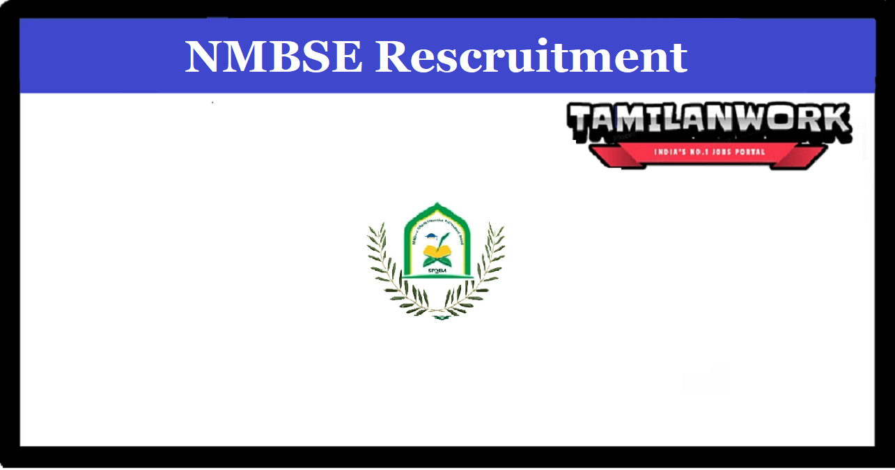NMBSE Recruitment