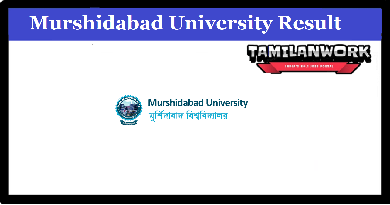 Murshidabad University PG 1st Merit List