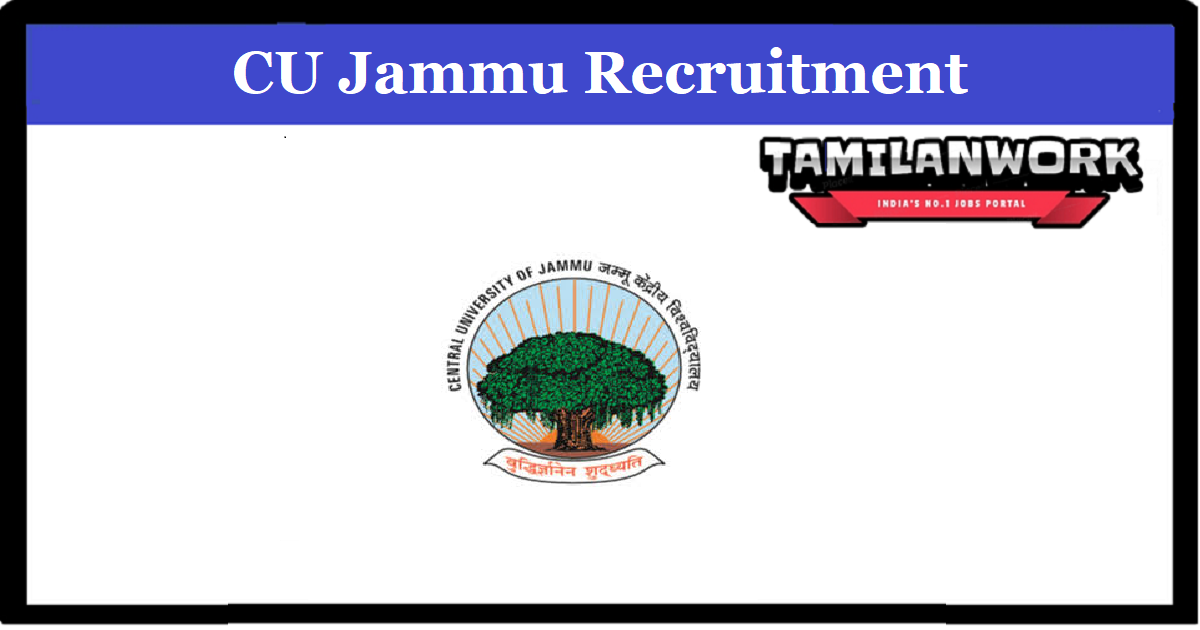 Central University of Jammu Recruitment