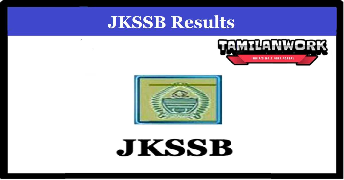 JKSSB Accounts Assistant Result