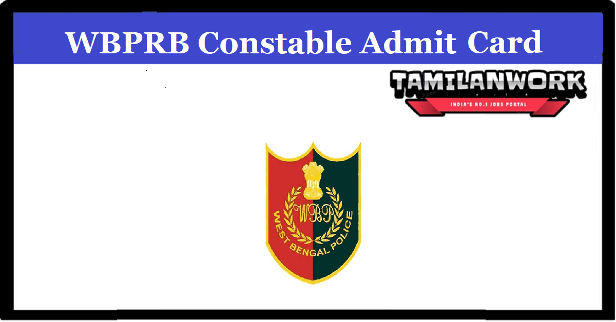 WB Police Lady Constable Admit Card