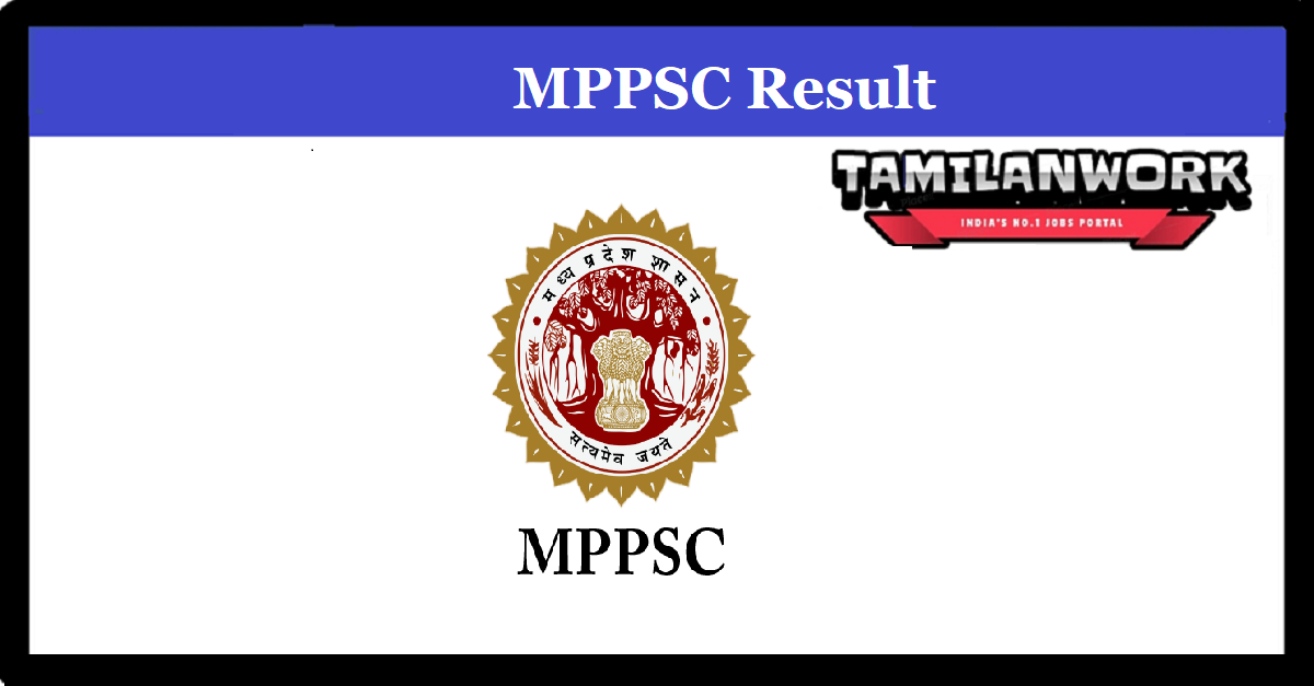 MPPSC Veterinary Assistant Surgeon Result