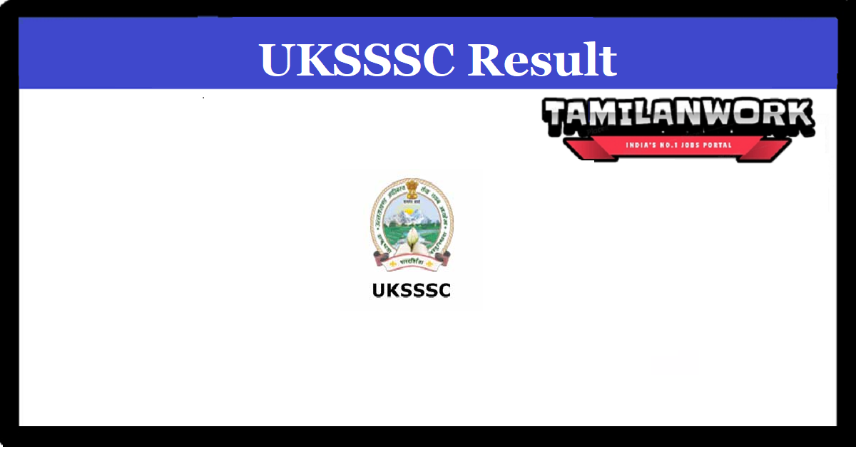 UKPSC Van Daroga Result