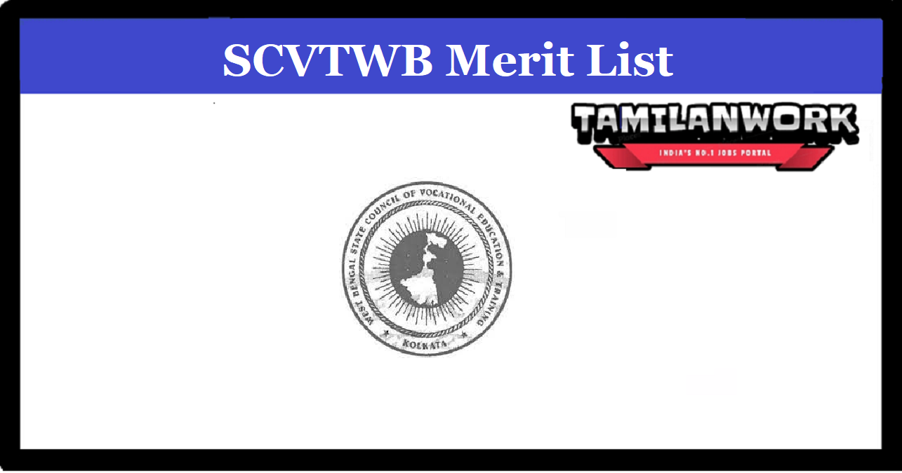 SCVTWB ITI Merit List