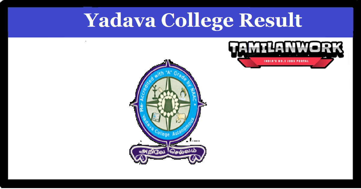 Yadava College April Result