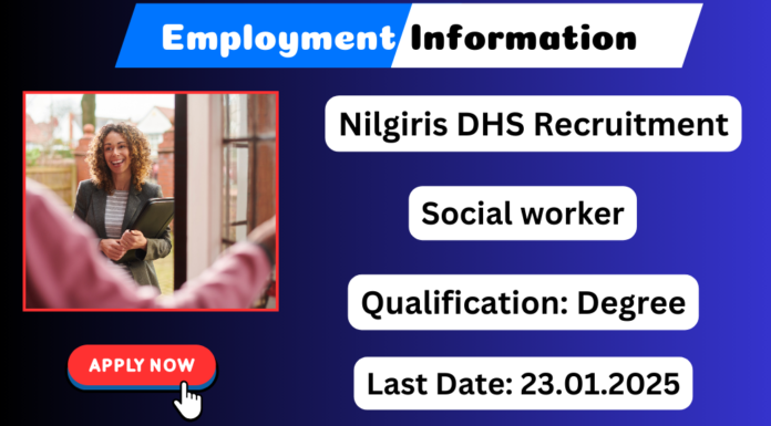 Nilgiris DHS Recruitment 2025