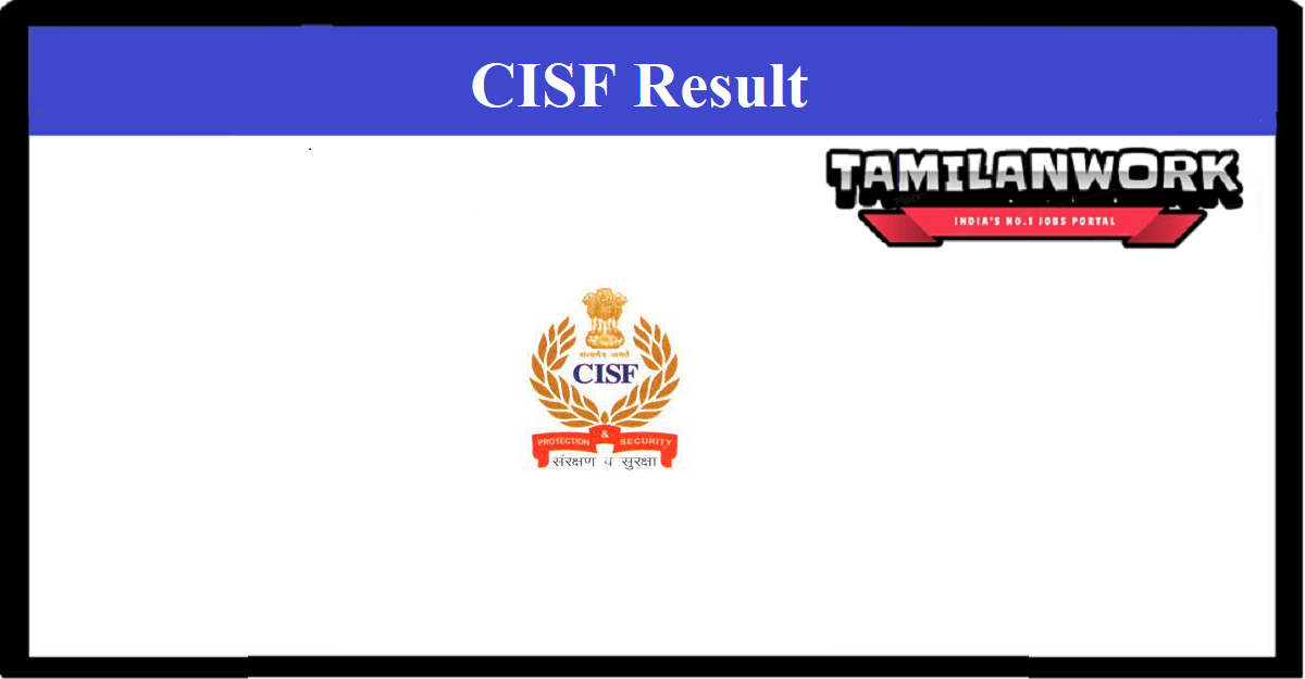 CISF ASI Result