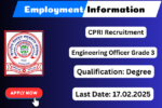 CPRI Recruitment 2025