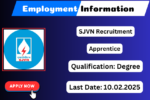 SJVN Recruitment 2025