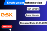 GSK Brand Manager Jobs 2025