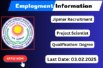 JIPMER Recruitment 2025