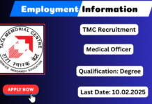 TMC Recruitment 2025