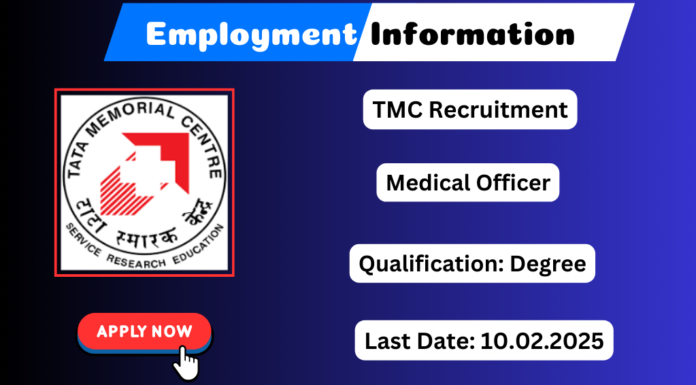 TMC Recruitment 2025