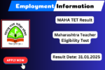 MAHA TET Result 2024