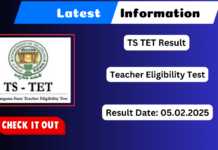 TS TET 2 Result 2025