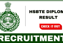 HSBTE Diploma Result 2025