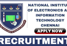 NITTTR Chennai Recruitment 2025