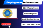 CDAC Chennai Recruitment 2025